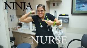 Nurses…Like Ninjas On The Warped Wall